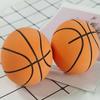 6cm High Elastic Mini Basketball Rubber Small Inflatable Basketball Soft Mini Sports Basketball  Family Parent-Child Games