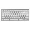 Wireless Keyboard   78 Keys   Thin Portable White Computer Keyboards for   for OS X for   for  Dows