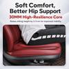 Breathable Car Seat Pad Nappa Leather Four Seasons Cushion  Auto Universal