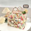 High Quality1pc Korean Style Contemporary Fabric Storage Basket, Portable Underwear Sundries Organizer, Printed Home Decor for Kitchen Bathroom