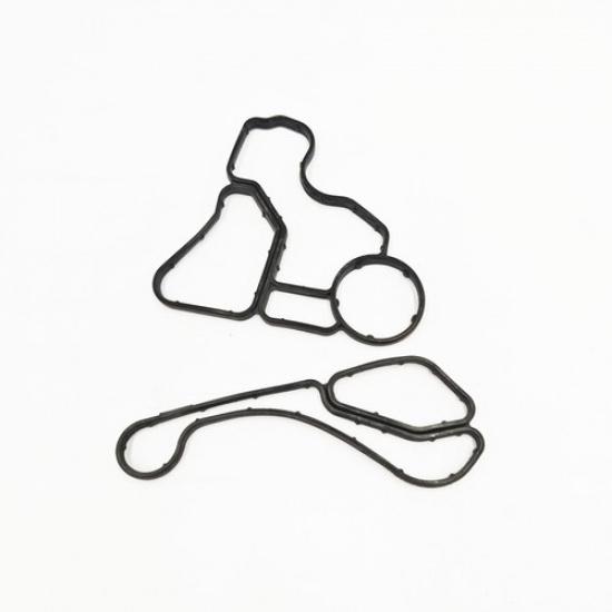 Oil Filter Housing Gasket & Cooler Seal Set 11428637820 11428637821 For BMW New