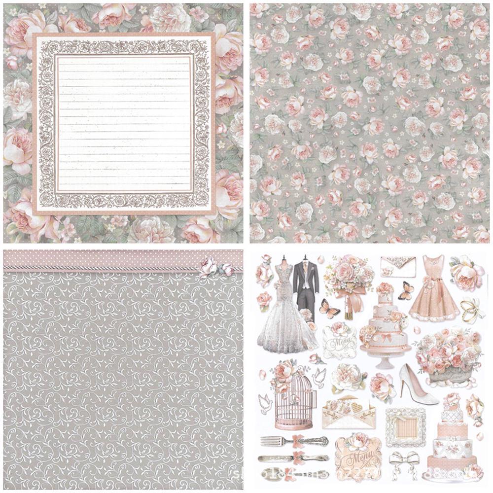 12 Sheets Retro European & American Collage Paper for Journaling and Crafting