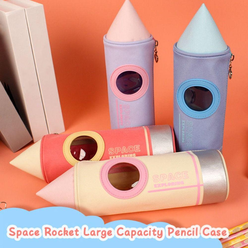 3D Lovely Pen Bag Cartoon Pencil Shape Pencil Cases Waterproof Cartoon Pencil Case  School