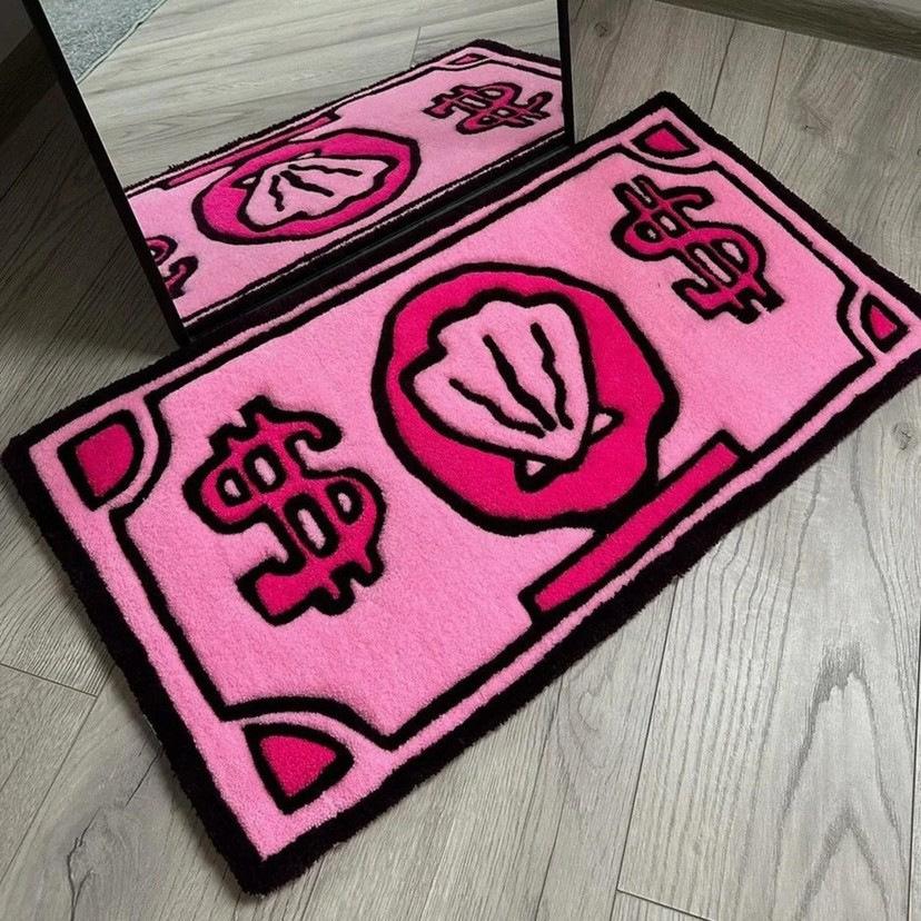 

Мультяшний Qianduoduo Килимок для підлоги у ванній кімнаті Ванний абсорбуючий протиковзкий килимок для ніг Вітальня Спальня Приліжкова ковдра з імітацією кашеміру 40 * 60cm