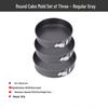 Chiffon Cake Mold Set - Household Removable Bottom, Non-Stick, High Temp Resistant, Easy Demolding Baking Pans.