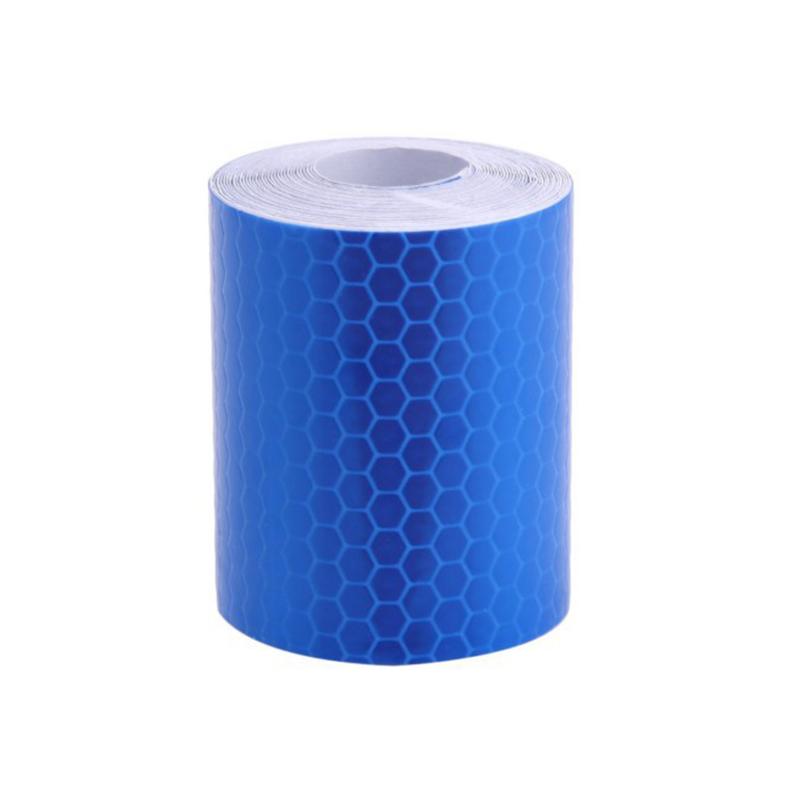 Waterproof Warning Tape Strip Stickers Warning Light Reflector Protective Sticker Reflective Film Car Safety Mark 100cm X 5cm