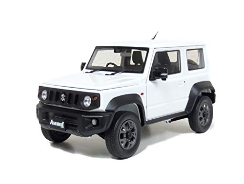 Suzuki Jimny (JB74) Superior White (26U) RHD 1/18 Scale Model 18B0014