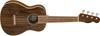 Fender Ukulele Zuma Exotic Concert Walnut Bocote with Soft Case Ukulele, Fingerboard,