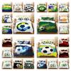 3D Soccer Printing Duvet Cover Set with Pillowcase Luxury Home Textiles Soft Bedding Set Children Twin Single Size Cool Bed Sets