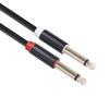 1.5m 2 RCA Male To 2 6.35mm Jack Male Audio Cable Replacement 2 To 2 Connector Splitter Cord for Speaker Mixer Amplifier