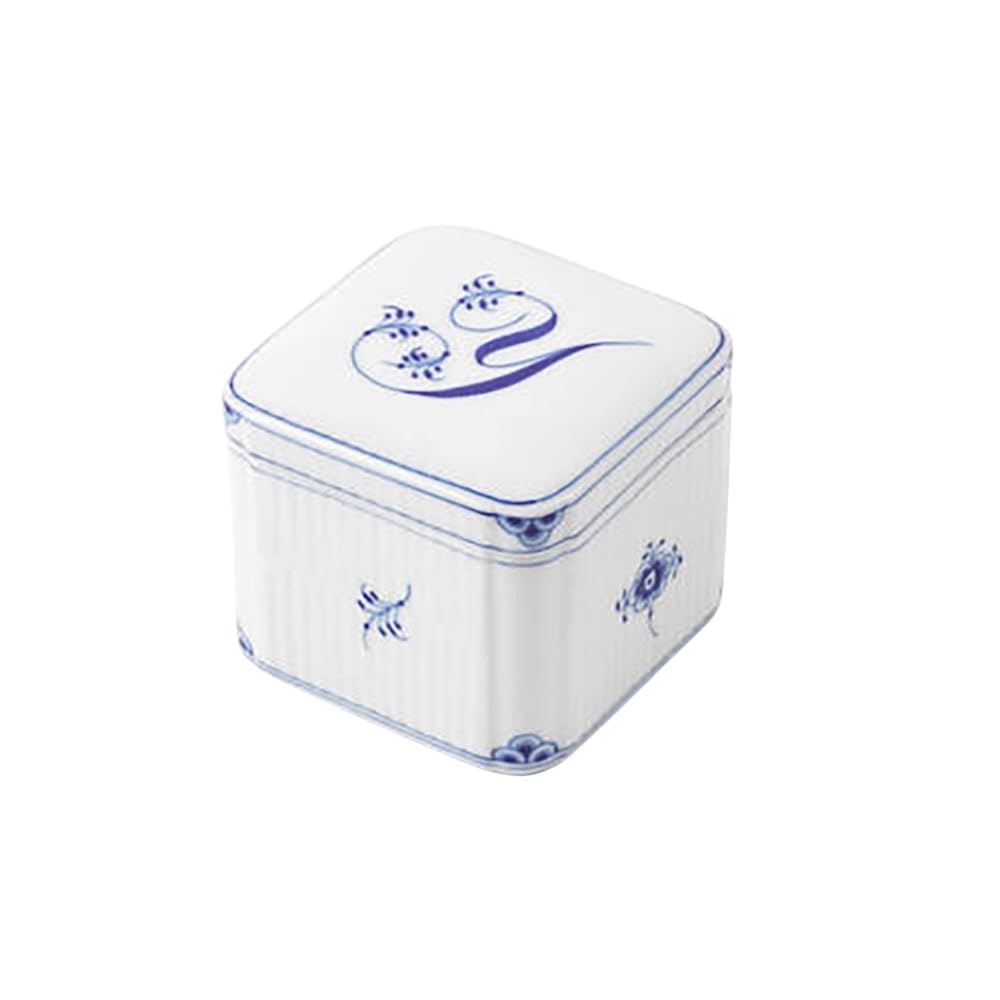 [Officially Imported] Royal Copenhagen Alphabet Collection Bonbonnière Square "Y", 6cm Tall, 1075894