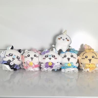 Pendentif Peluche Mignon Hachiware d'une Génération de Filles Magiques Chiikawa Japonais Co-marqué Usaqi Décoration à Suspendre pour Sac à Dos