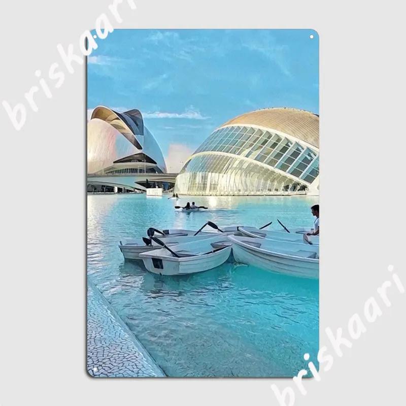 Valencia Poster Metal Plaque Club Bar Plaques Wall Pub Customize Tin Sign Poster 20X30CM