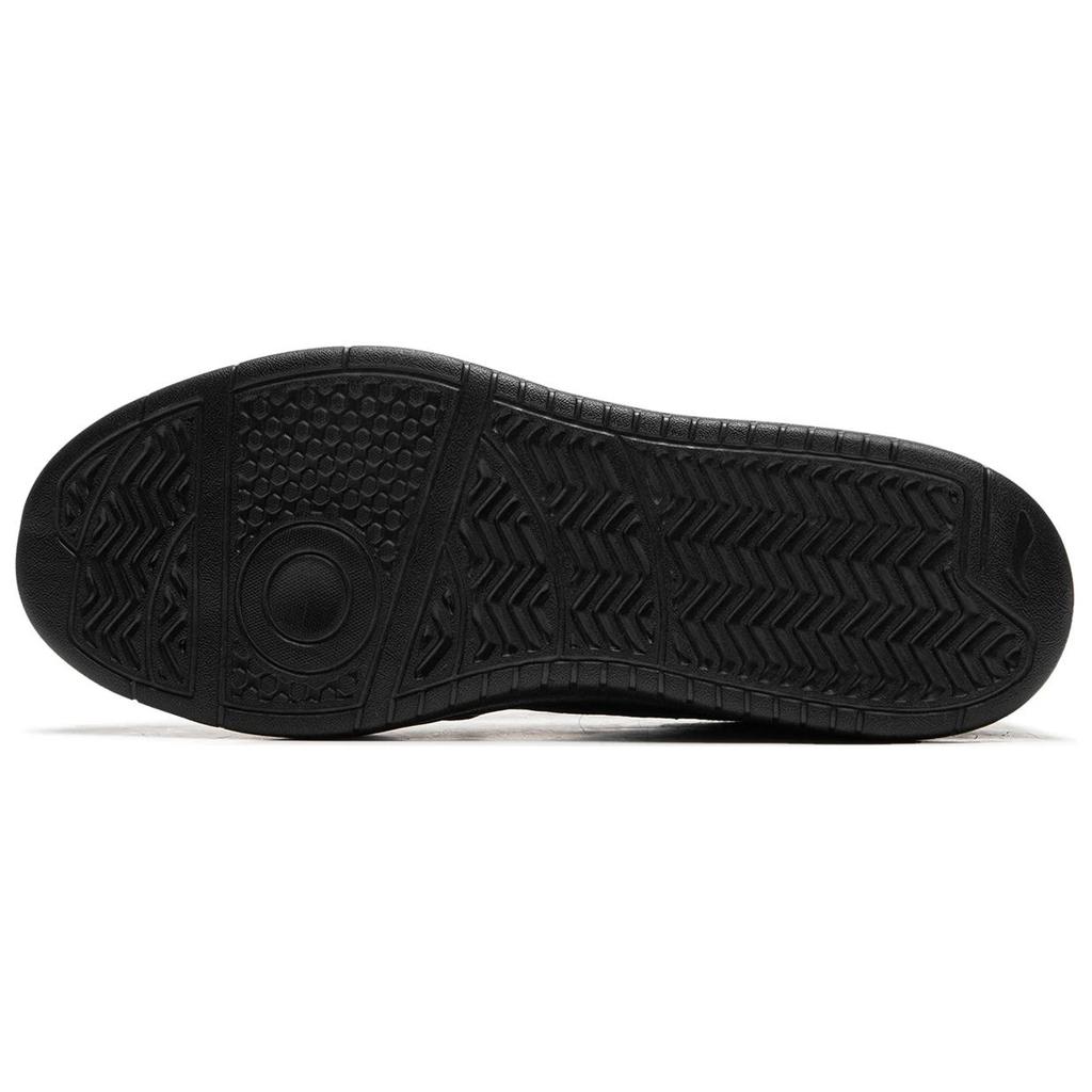 Li Ning Sycee Slip Resistant Cushioning Abrasion Resistant Low top Skateboard Shoes Men's Black AGCU515-5