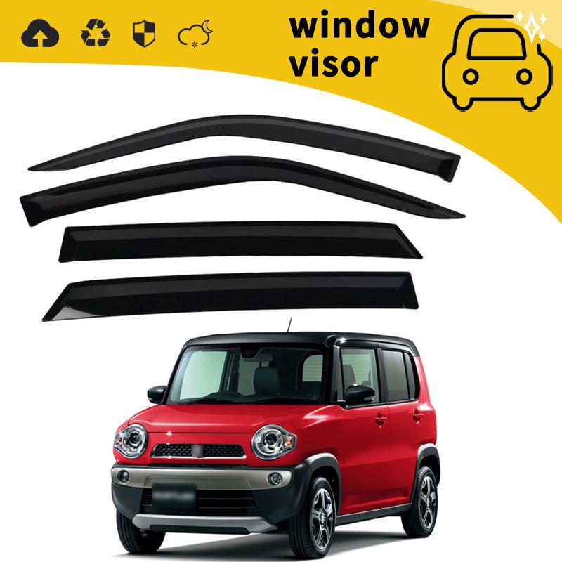 

14 Дефлектор дождя на двери автомобиля Suzuki Hustler - Защита от дождя на окно, Декоративная накладка