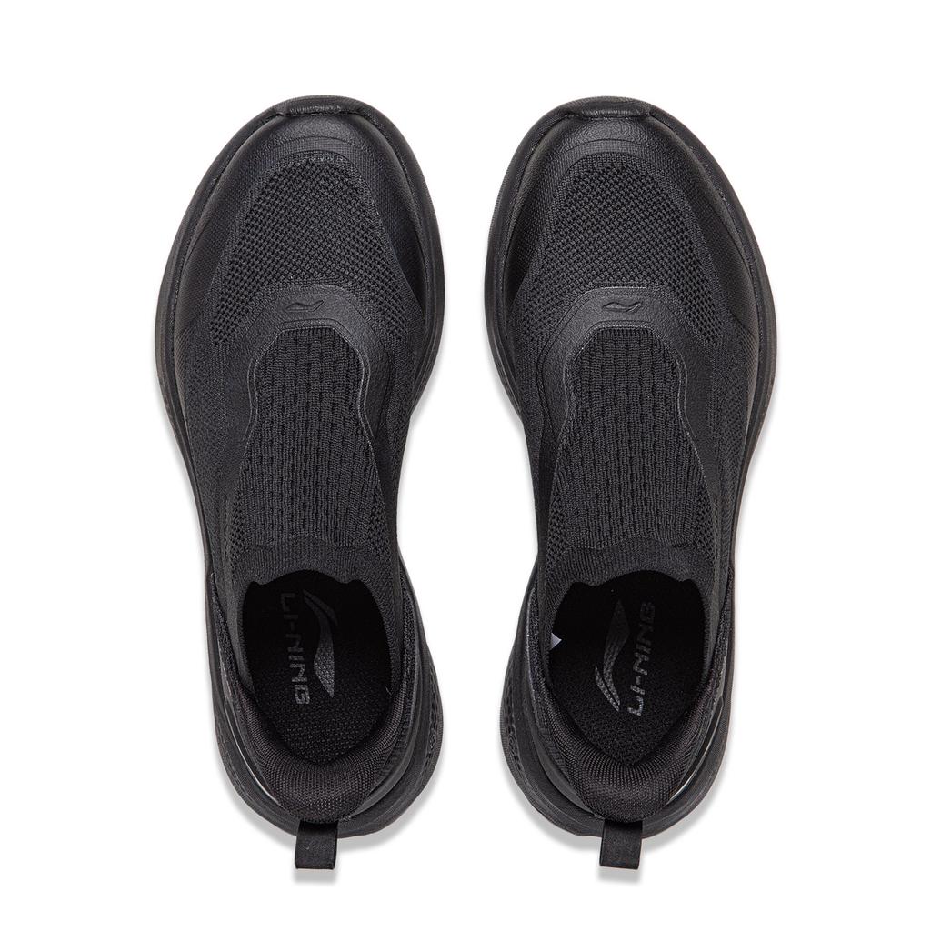 Li Ning Yun Yi Slip-On Soft Rebound Breathable Thick Sole Increased Height Wear-Resistant Shock Absorbing Non-Slip Low-Top Casual Shoes AGLW056-3