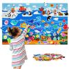 Felt Story Board Set Farm & Ocean Animals Montessori Interactive Teaching Kit
