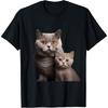 British Shorthair Cat Mothers Day - British Shorthair Cat T-Shirt for Men Women Kids
