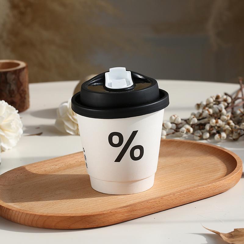 Korean Style Disposable Coffee Milk Tea Paper Cups for Photo Shoots