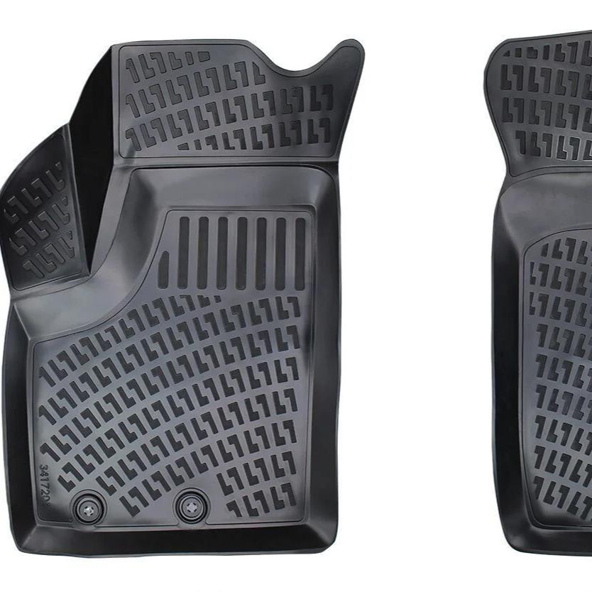 

Фиат Добло Панельный фургон (2001-2009 гг.) Высококачественные и прочные резиновые автомобильные коврики — без запаха, нескользящие, долговечные. Standard