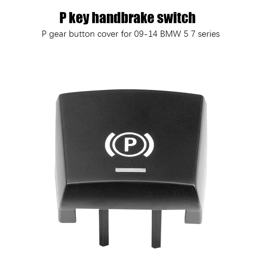 Car Handbrake Parking Brake P Button Switch Cover For For 5 7 F01 F02 F07 F10 2009\-2014