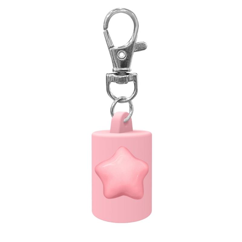 Versatile Silicone Lipgloss Keychain Caps Soft Key Holder Decors Available In 6 Modern Colors Keychain Attachment