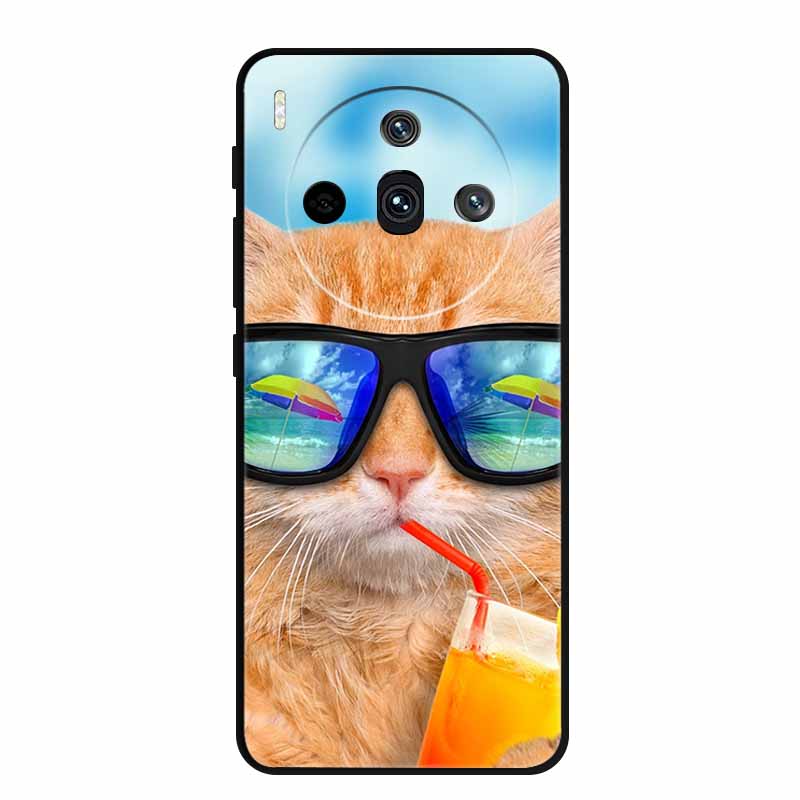 For ZTE nubia Z60S Pro Case Z60SPro Black Silicone Soft Back Cover Case For ZTE Nubia Z60S Pro Phone Case 6.78" Protective Shell