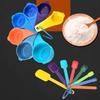 7Pieces Elegant Measuring Cup Measuring Spoons Coffee Measuring Tool Measuring Cups Measuring Utensils for Baking