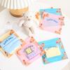 TETP 50Pcs Ziplock Bag With Claer Window Handmade Candy Lollipop Chocolate Macarons Packaging Favors DIY Headdress Bracelet Pack
