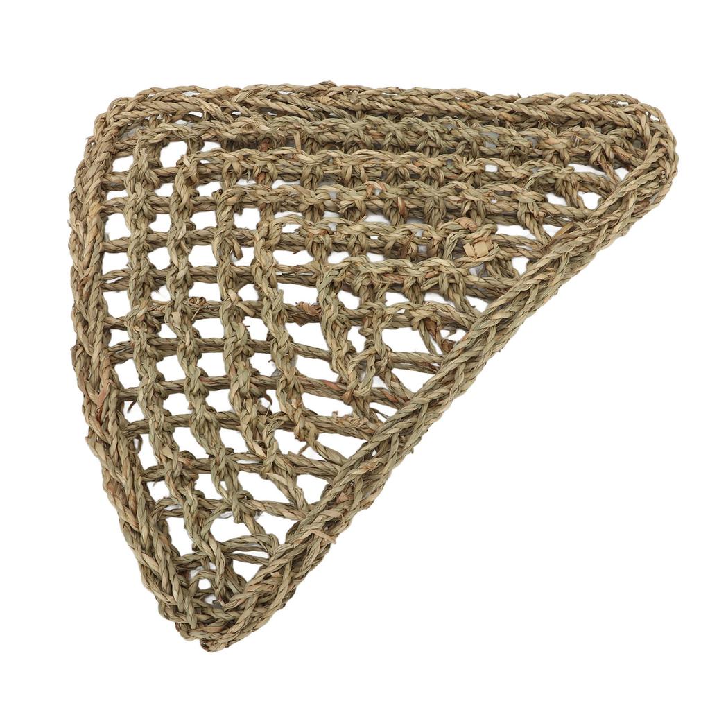 Lizard Hammock Animal Crawling Mat Triangle Grass Reptile Animals Hammock for Bearded Dragon Dogs