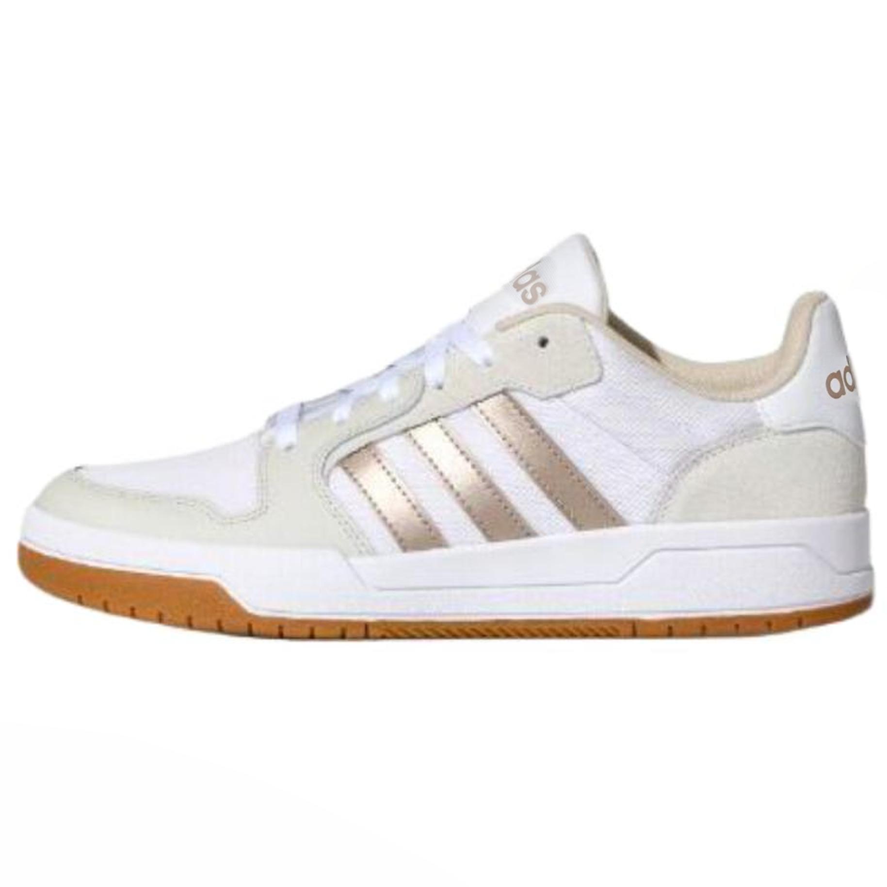 

Adidas Entrap Comfortable Fit Low-Top Skate Shoes Unisex Skate Shoes White KH8218 35⅔