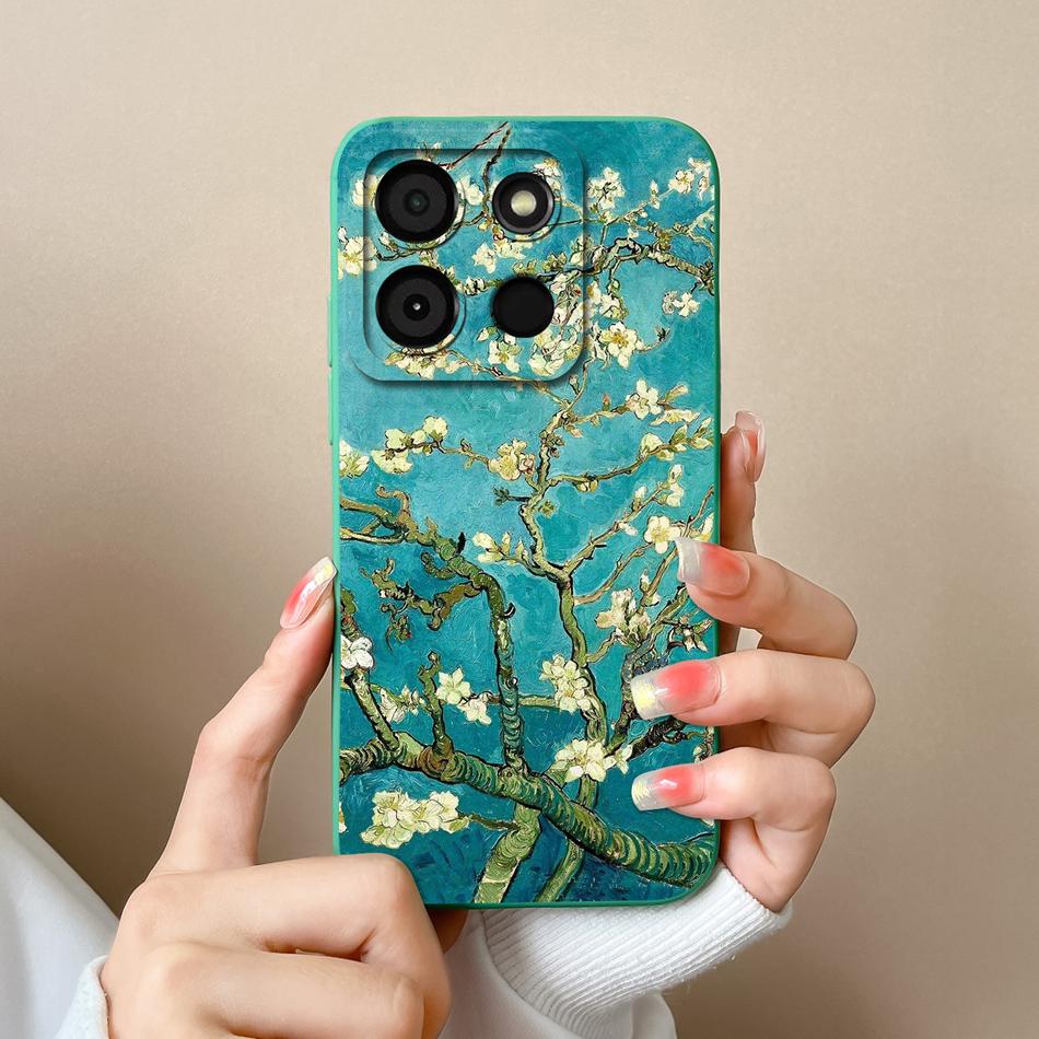 For Itel A60 A60S Case Cute Design Soft Liquid Silicone Shockproof Bumper For Itel A60 S Camera Protection High Quality Fundas