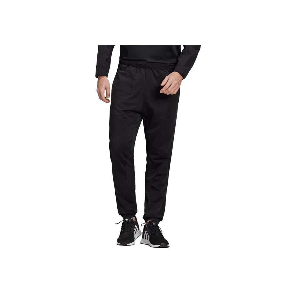Adidas Originals PT3 Casual Lace-Up Comfortable Solid Color Sports Long Pants Men Bottoms Black ED5790