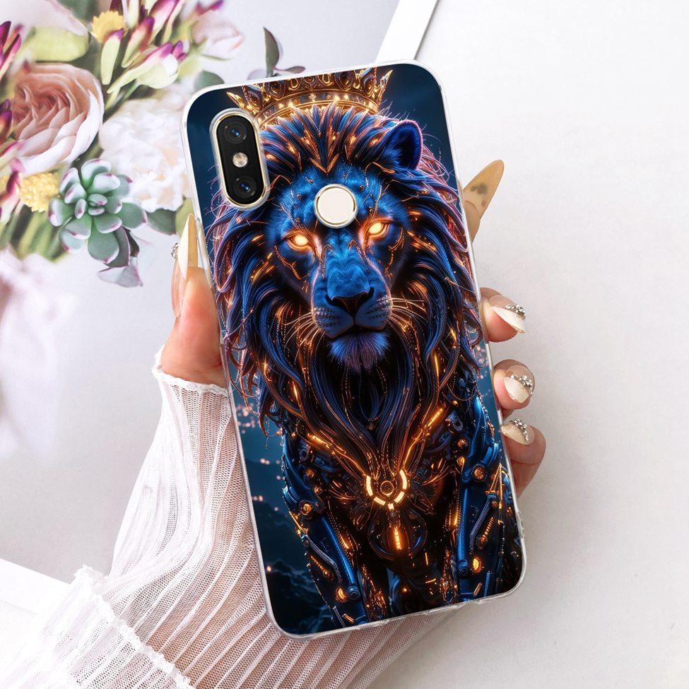 Transparent For Xiaomi Mi 8 Case Cover Luxury Fashion Butterfly Funny Cute Painted Casing M1803E1A