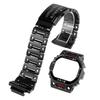 JUSUTEK Popular Watch Compatible with G-SHOCK DW-5600, Custom Metal Case and Band, Men's Watch Modification Replacement Accessory Set with Tools for W