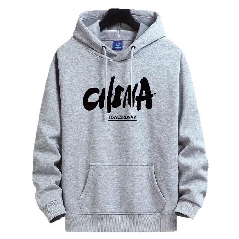 Men's Thickened Velvet Hoodie - Heavyweight Autumn/Winter Style, Warm Youth Trend, Couple Jacket