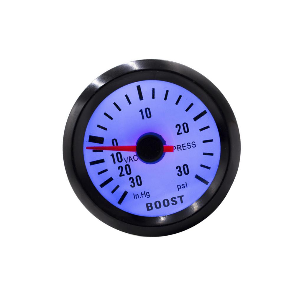 Shockproof Turbocharger Monitor 52mm Universal Automotive Gauge Blue Illuminated Display Easy to Use For DIY Enthusiasts