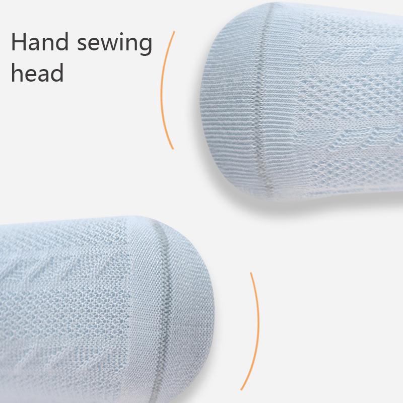 4 Pairs Mesh Kids Socks Summer Breathable Newborn Socks Cartoon Bright Color Baby Sock Cotton Socks For Newborn Babies