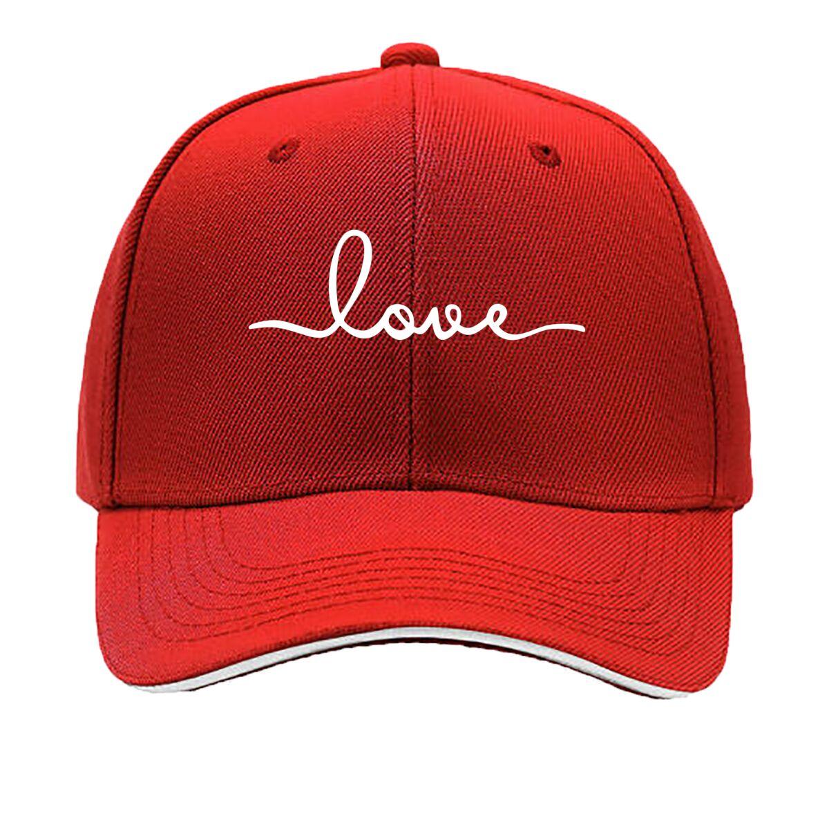 Fashionable Letter Print Baseball Cap Unisex Summer Wide Brim Hat for Outings Sandwich Baseball Cap One Size