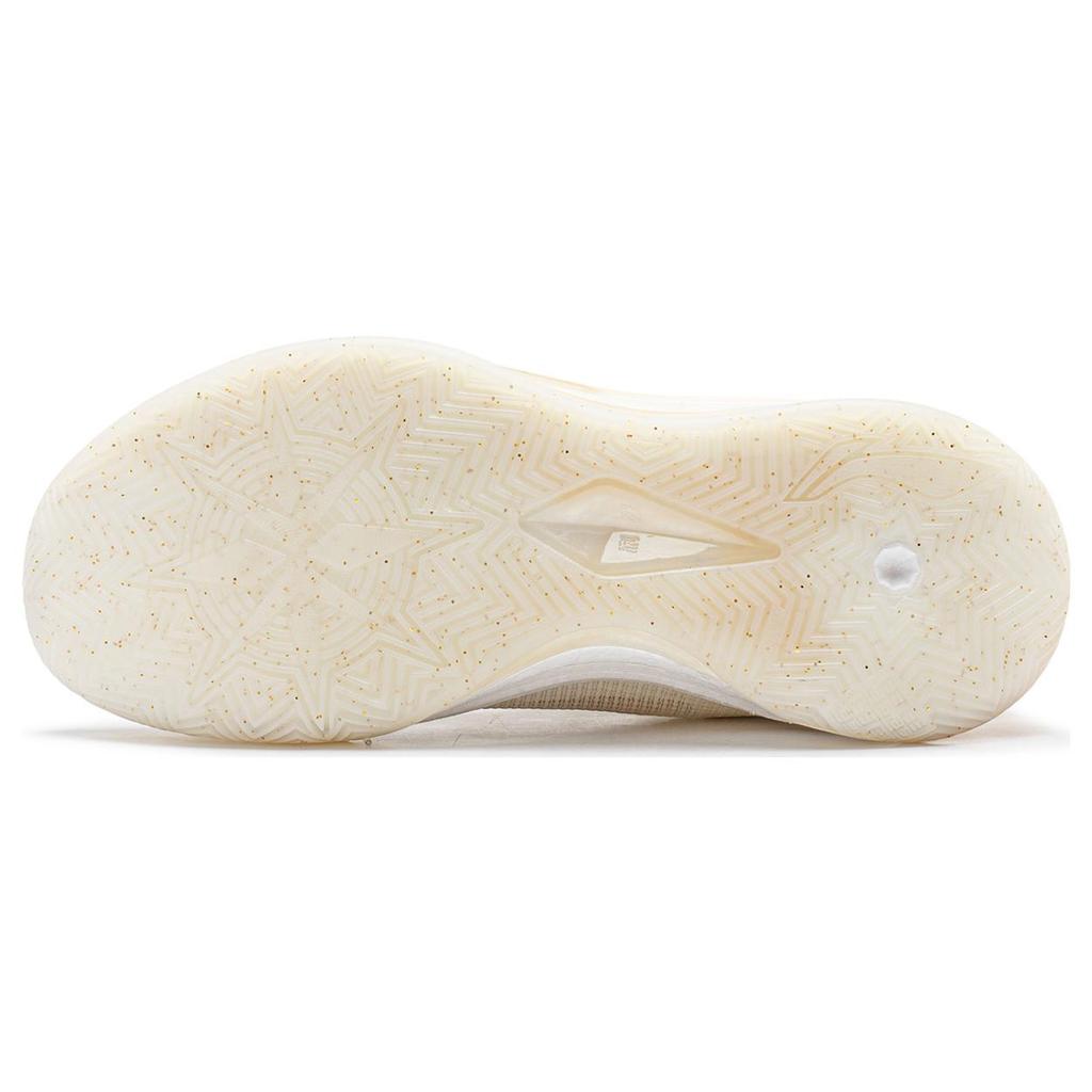 New LINING Liren 3 V2 Basketball Shoes Unisex Low Top Yellow/White ABAT073-6