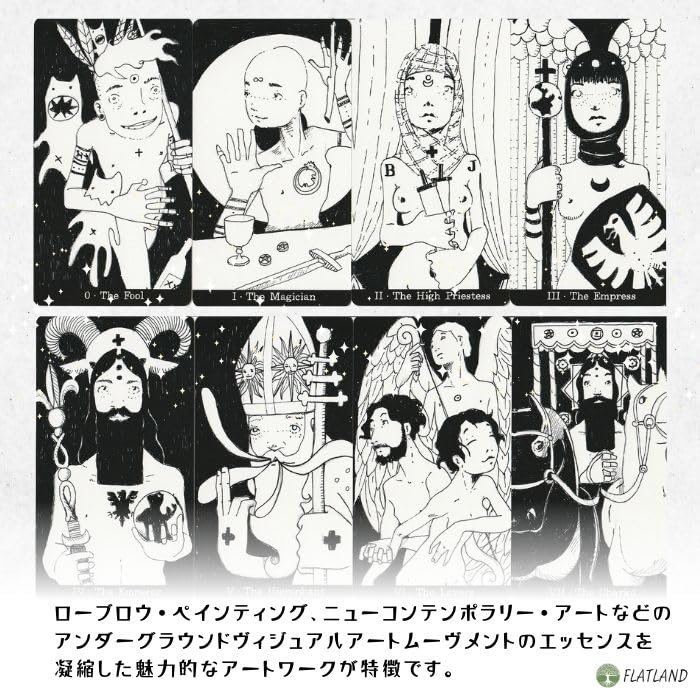 Disorder Tarot of Tarot Reading Japanese Instruction Manual Authentic 78 Cards Innocence, Instructions, Included, Tarot,