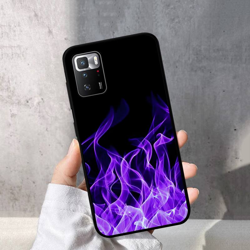 Lila ästhetische Handyhülle für Redmi Note 8 7 9 4 6 pro max T X 5A 3 10 lite pro