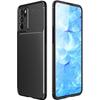Protective Case - E.F.CONNECTION - OPPO Reno 6 - Steel Lines - Black - Flexible