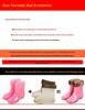 Women's Waterproof Jelly Rain Boots - Non-slip Fashionable Rubber Overshoes