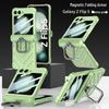 Samsung Flip5 Full Armor Hinge Case with Ring Holder