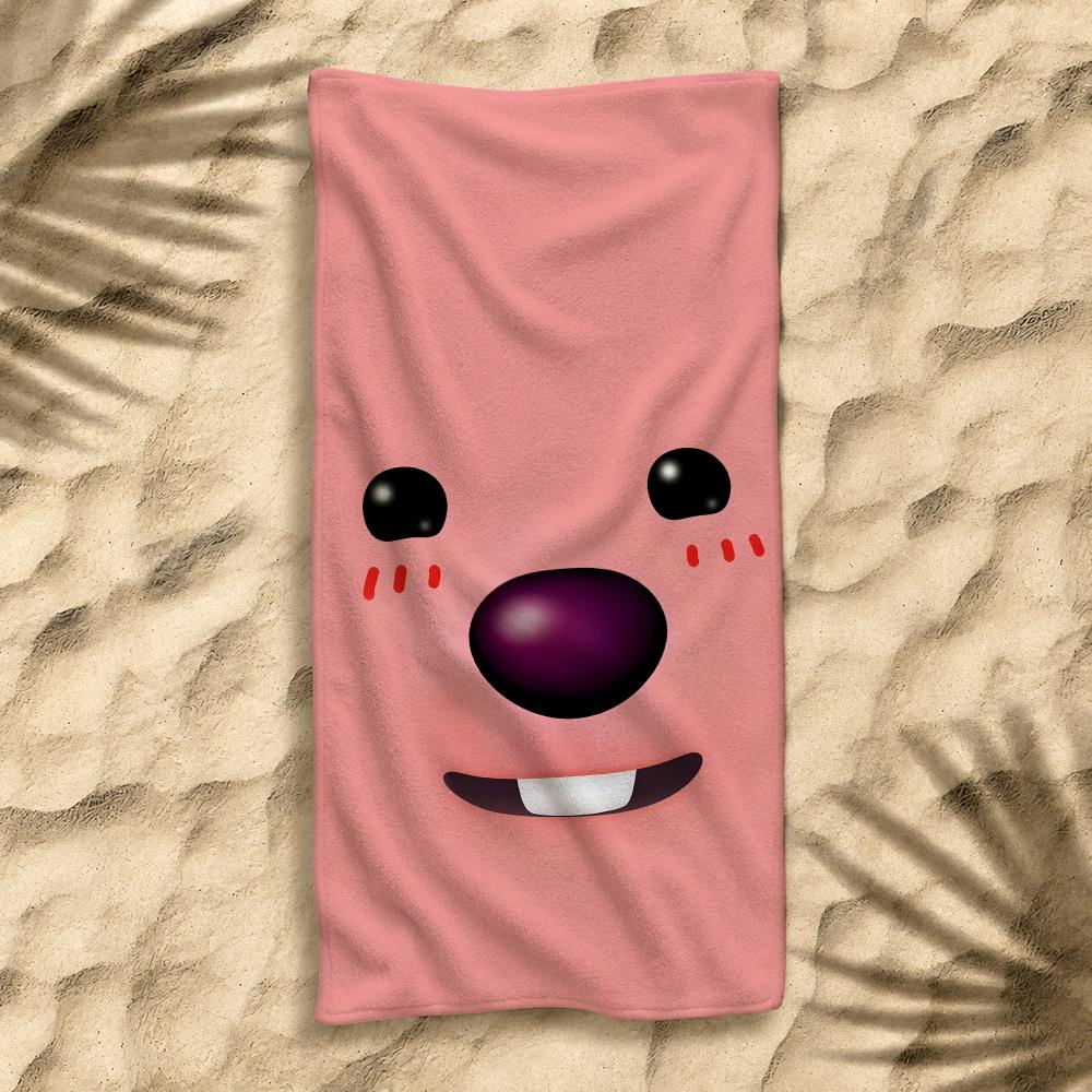 Character L-Loopy Towel Towel Soft Pool Gift For Travel Gym Shower Cool Camping Quick Dry Sports Large Beach Towel