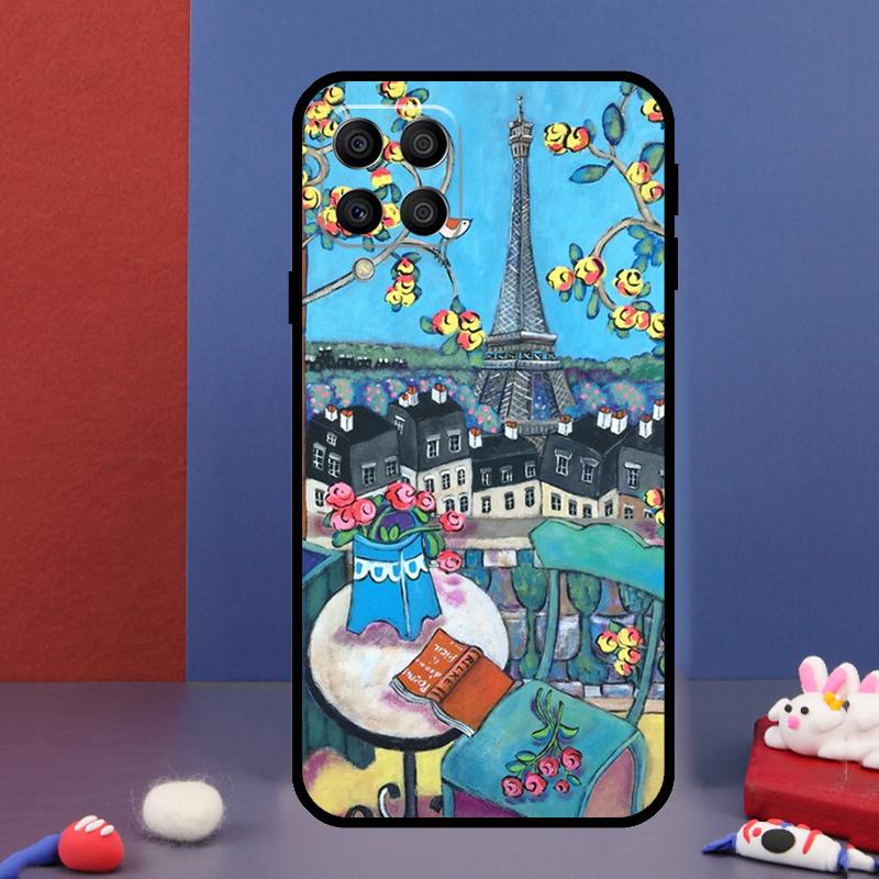 Eiffel Tower Paris For Samsung Galaxy M31 M51 M33 M13 M23 M53 M15 M55 M14 M34 M54 M20 M30s M32 M52 Phone Case