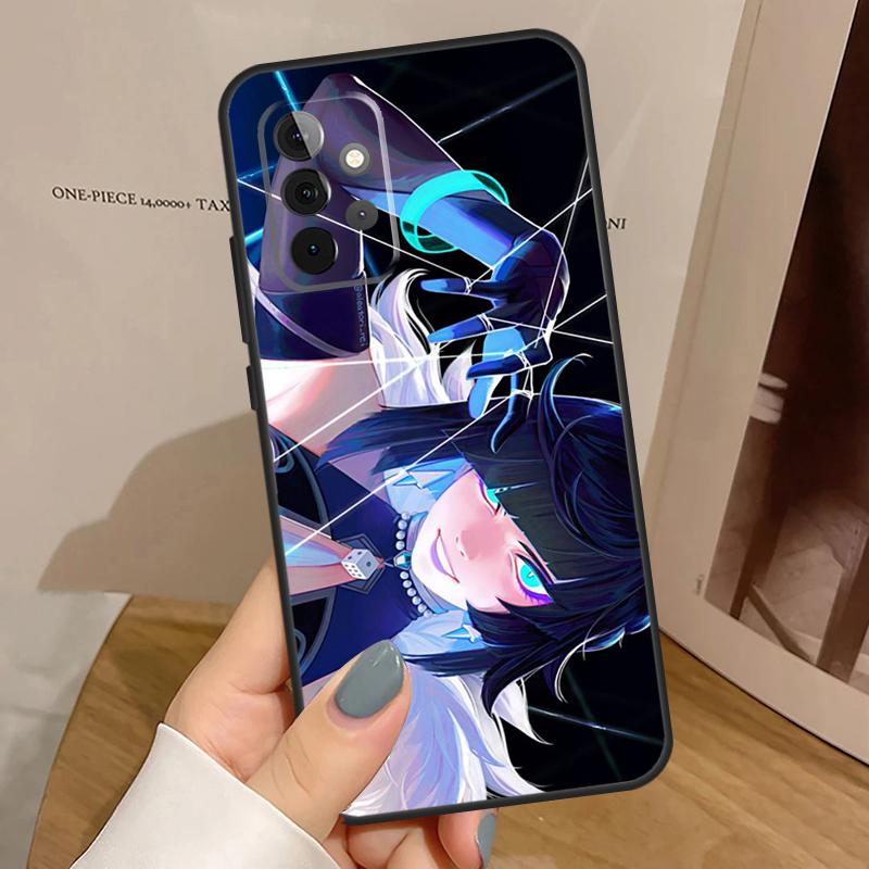 Yelan Genshin Impact Case For Samsung Galaxy A34 A54 A14 A15 A35 A55 A52 A32 A12 A51 A71 A13 A23 A33 A53 Cover