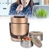 Insulation Lunch Box High Capacity 1.5L Stainless Steel Portable Heat Preservation Vacuum   Box for Adults Students