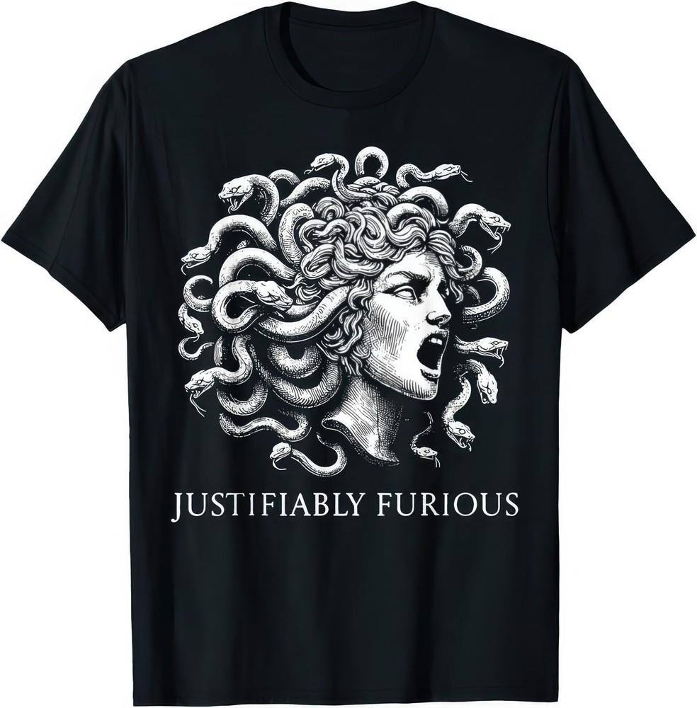 Justifiably Furious Medusa T Shirt
